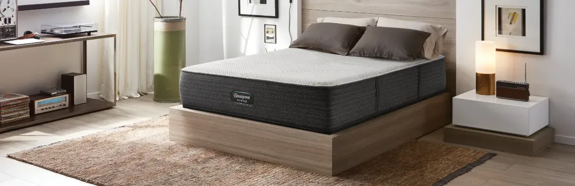 mattress in center of room